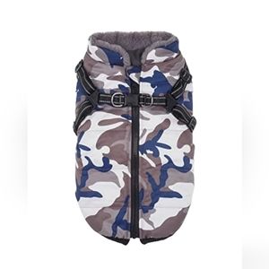 Norbi Pet Warm Jacket Small Dog Vest Harness.